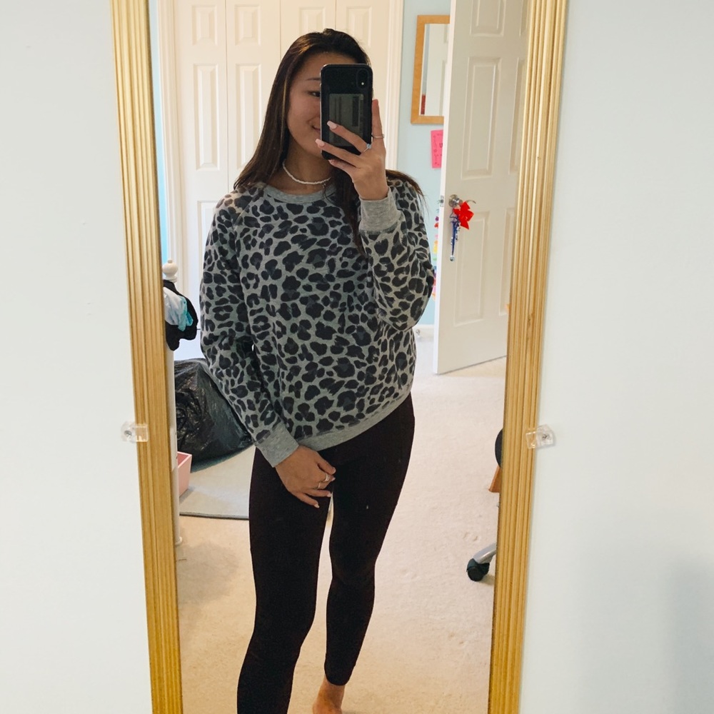 cheetah Print sweater
